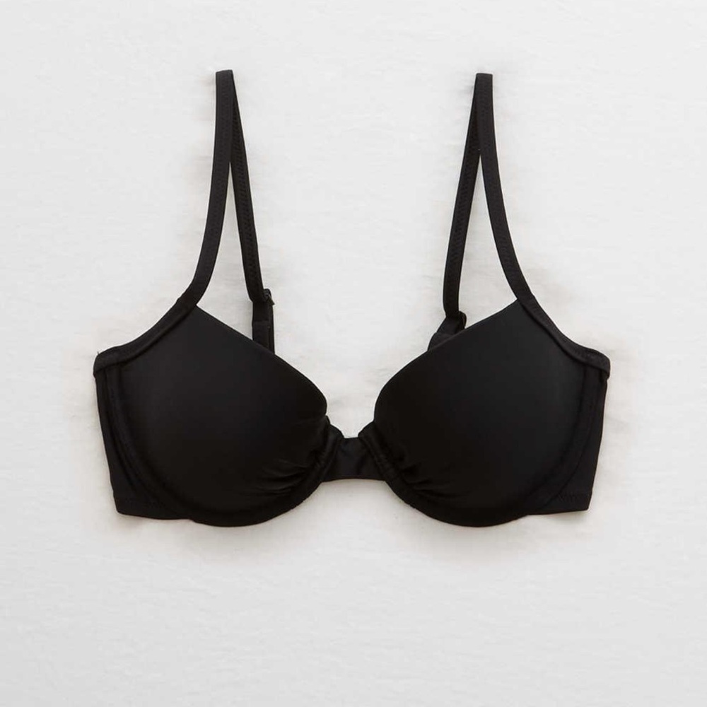 Aerie OG Lightly Lined Underwire Bikini Top Size 32D - Picture 3 of 7